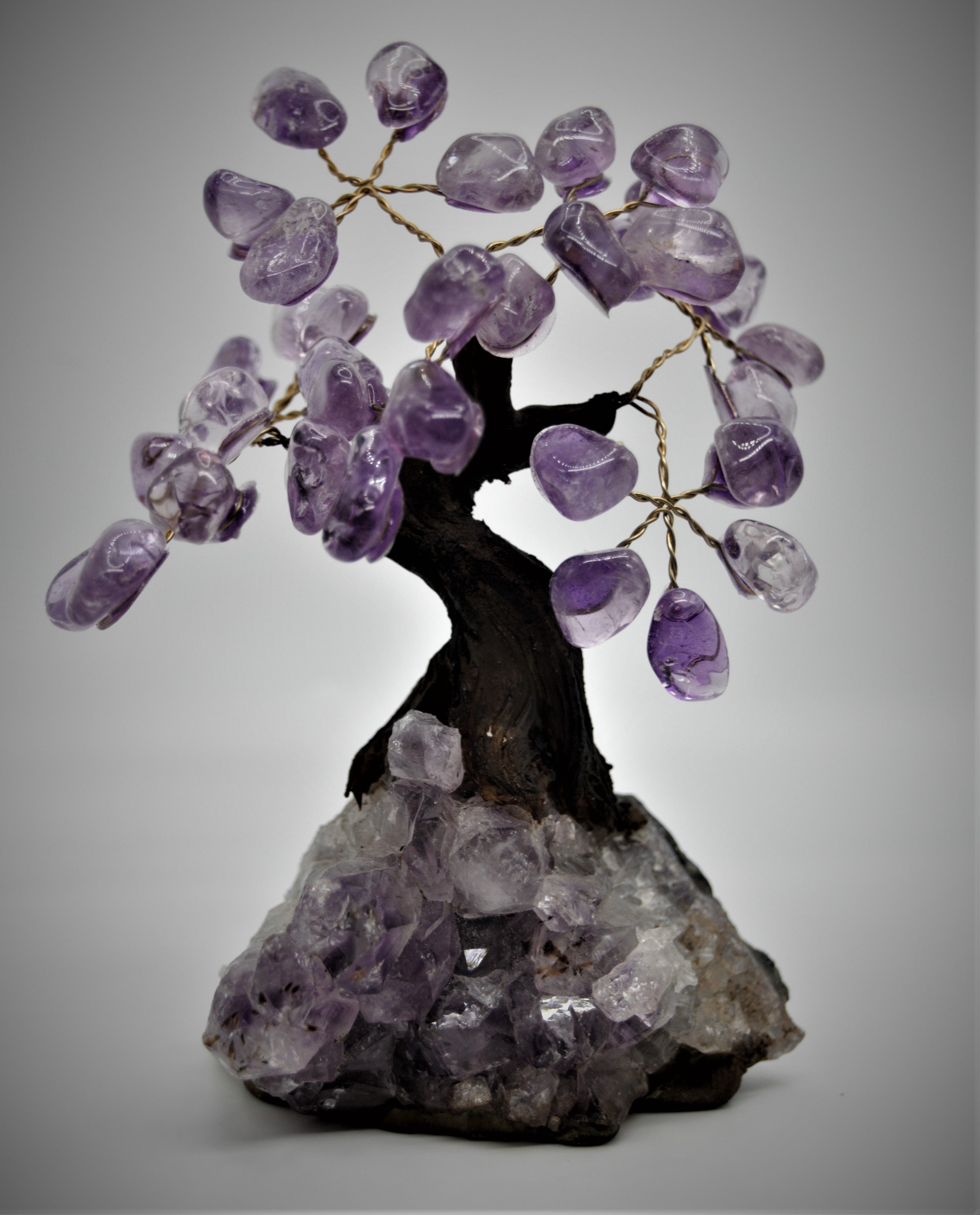 Amethyst Bonsai Tree 5"