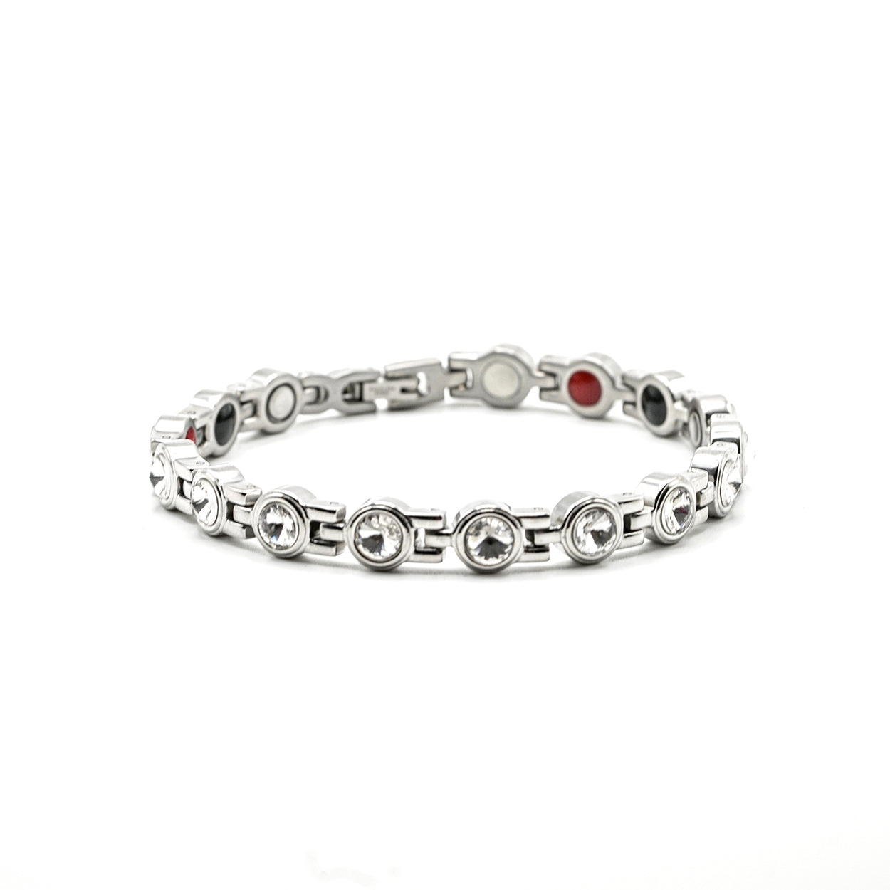 Crystal Big Stone 1X Silver