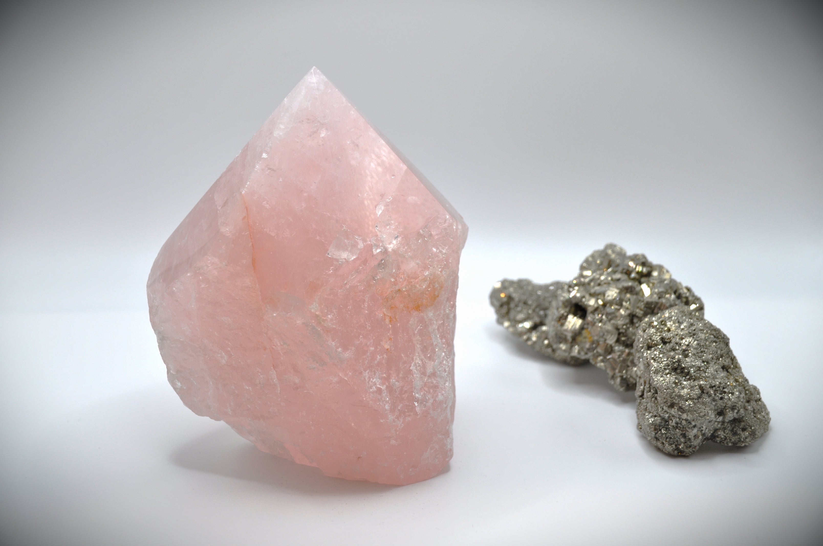 Rose Crystal Point Quartz