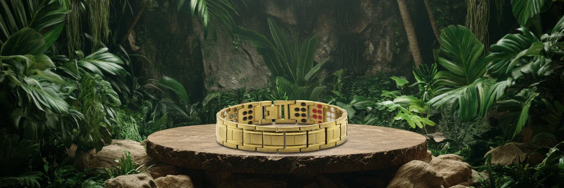 Gaia Gems 6X power bracelet in black