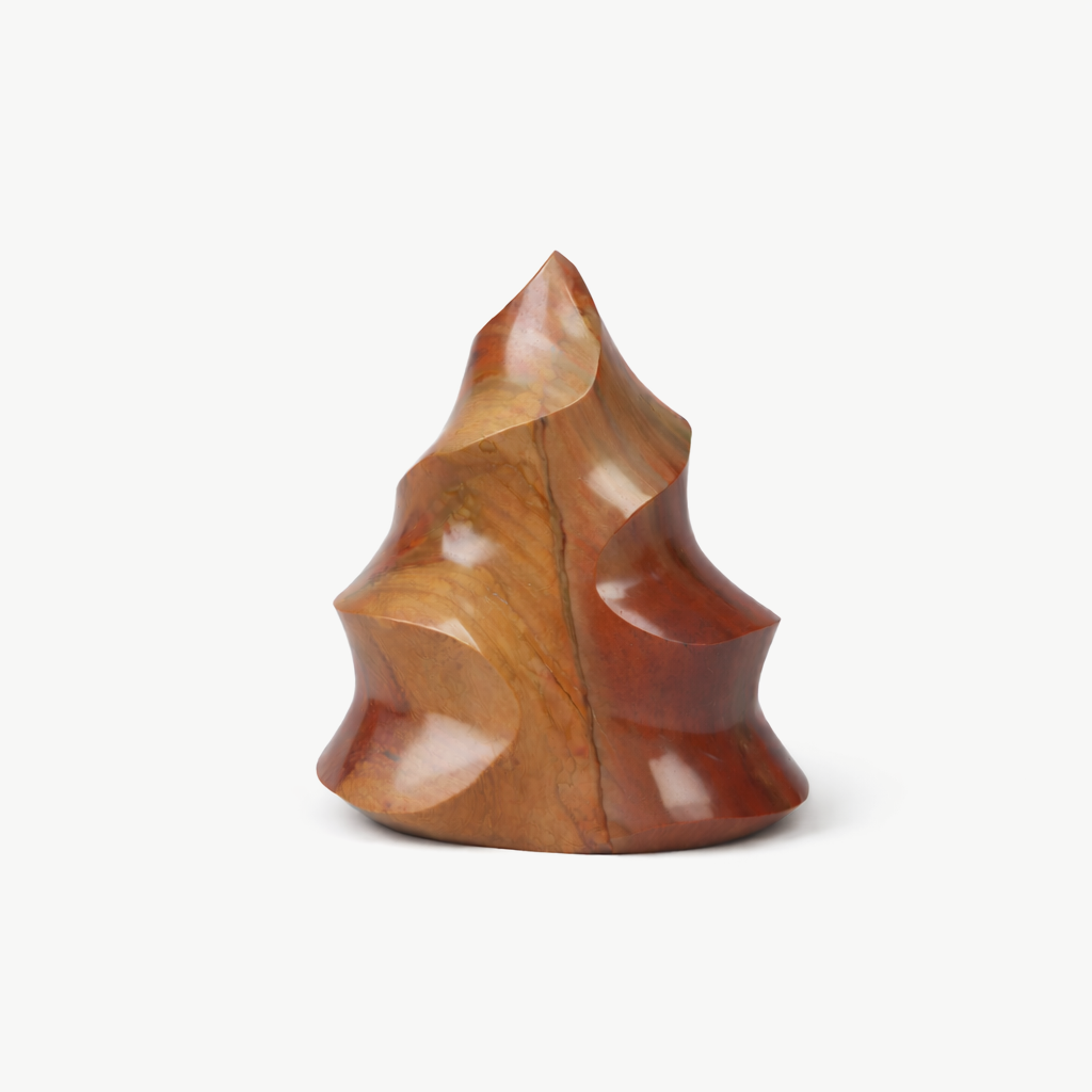 tiger eye matte sculpted mineral decor