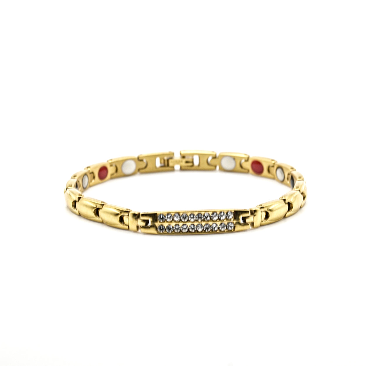 Crystals Plate Gold