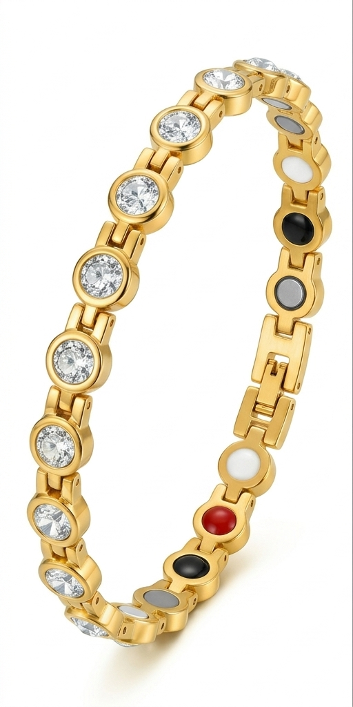 crystal bracelet gold