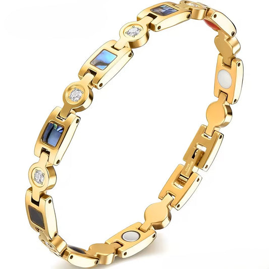 Mother of Pearl Zirconium Gold