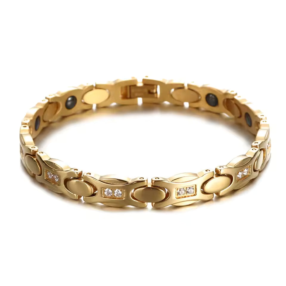 crystal bracelet gold