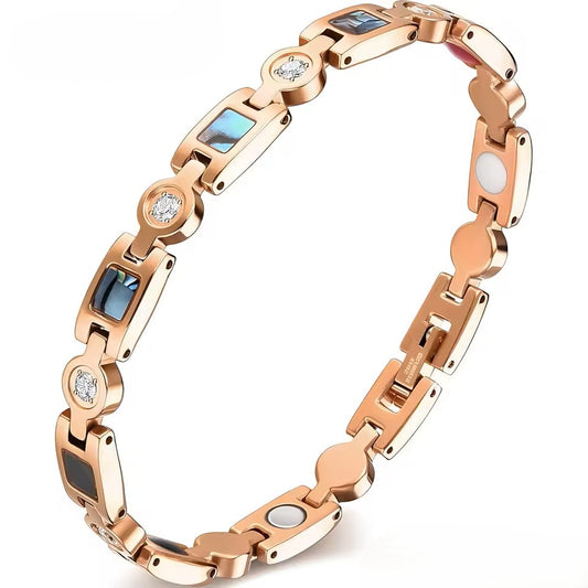 Mother of Pearl Zirconium Rose Gold