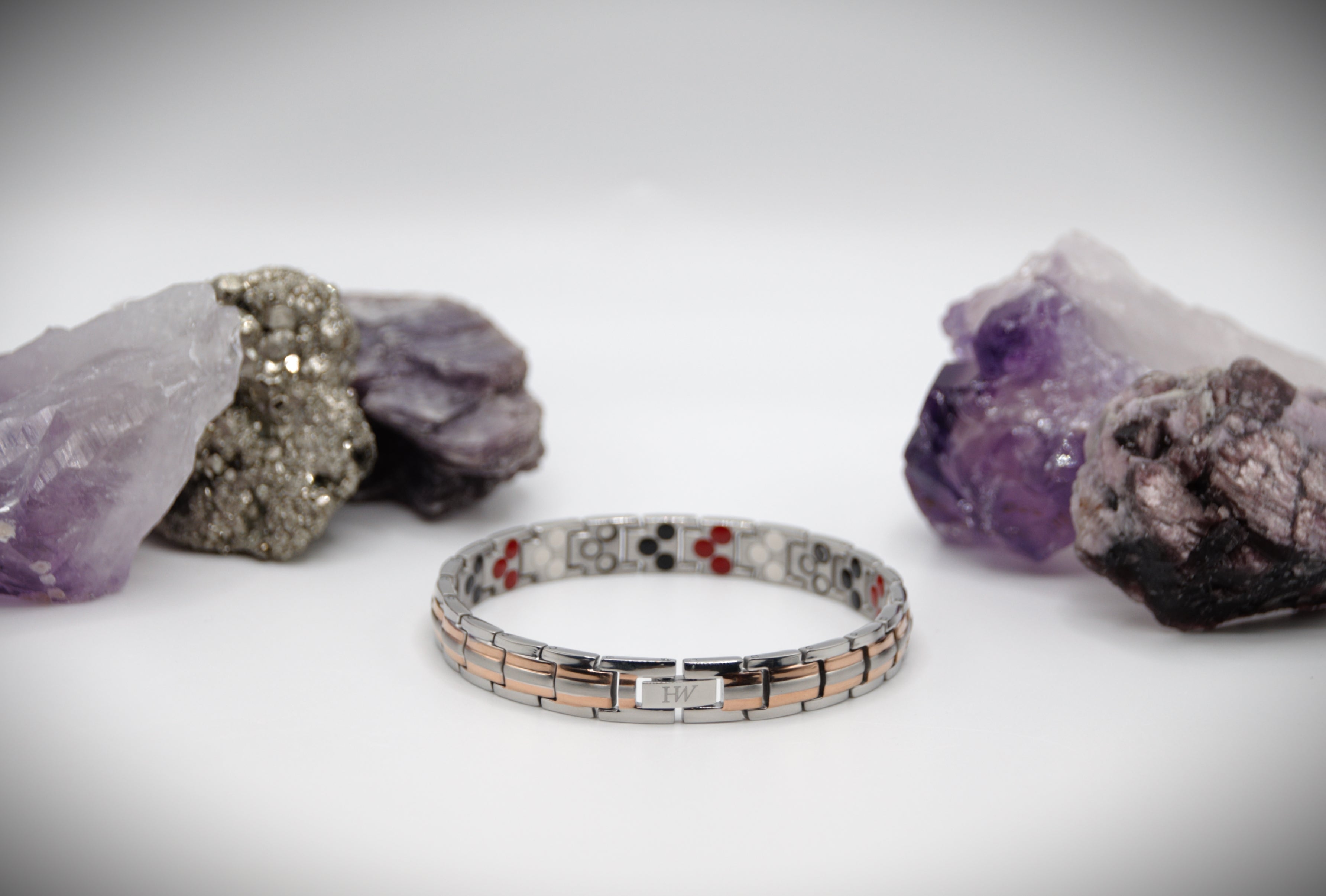 Thin Design 3X Silver Rosegold
