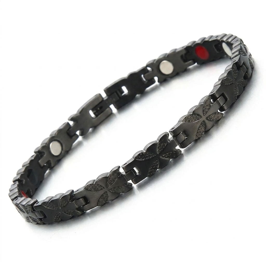gaia butterfly bracelet – black
